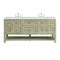 James Martin Vanities 72'' Double Vanity, Whitewashed Oak w/ 3 CM Lime Delight Quartz Top 330-V72-WWO-3LDL - alternate 1
